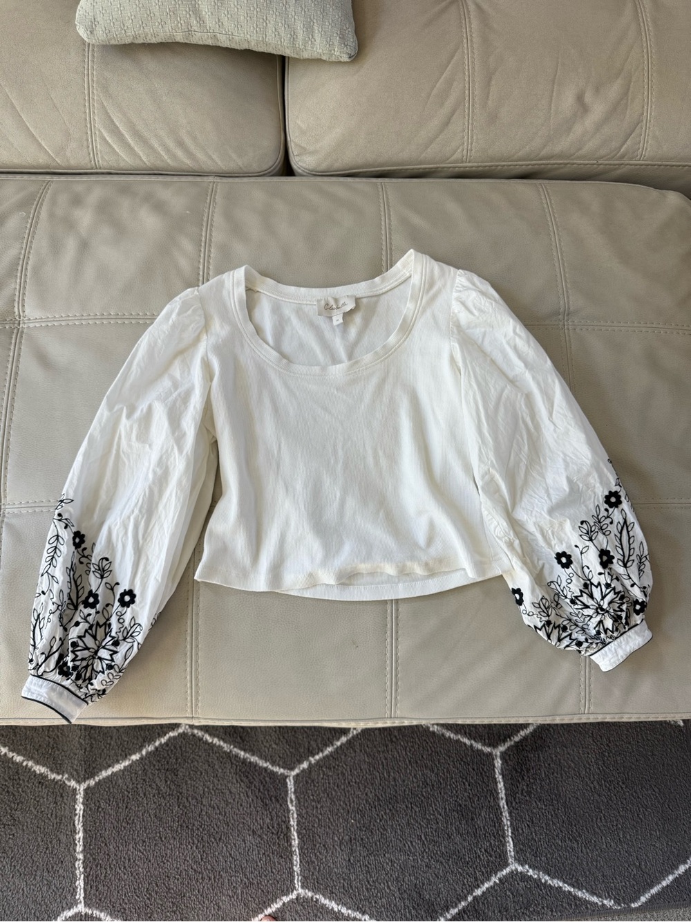 Cleobella RUTHIE TOP - WHITE Size M - Picture 2 of 8